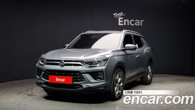Ssangyong Beautiful Korando 2019 Серый из Кореи
