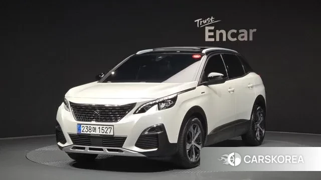 Peugeot 3008 second generation 2018 Белый из Кореи