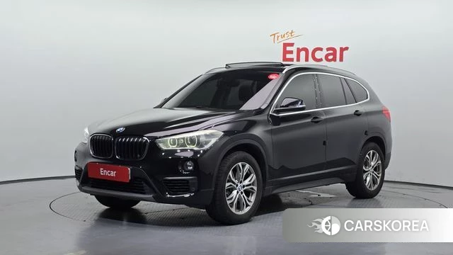 BMW X1 (F48) 2018 Черный из Кореи