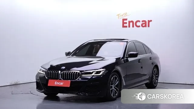 BMW 5 Series (G30) 2023 Черный из Кореи
