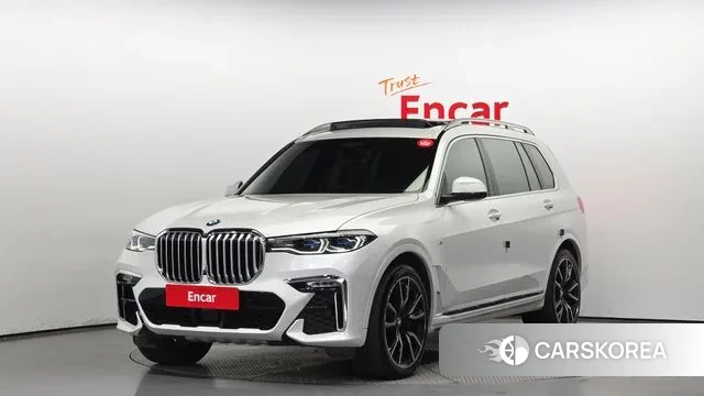 BMW X7 (G07) 2022 Белый из Кореи