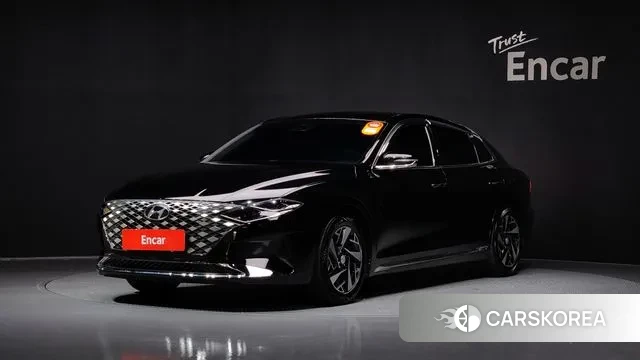 Hyundai The New Grandeur IG Hybrid 2022 Черный из Кореи