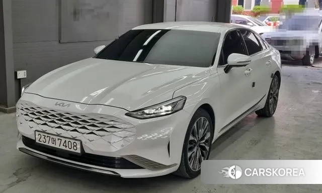 Kia K8 2022 Белый из Кореи