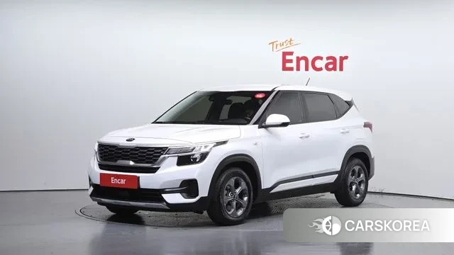 Kia Seltos 2021 Белый из Кореи