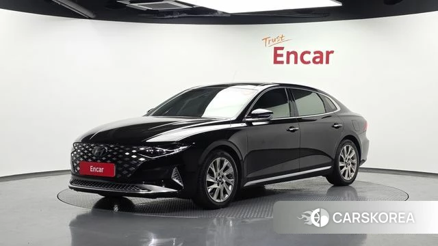 Hyundai The New Grandeur IG Hybrid 2020 Черный из Кореи