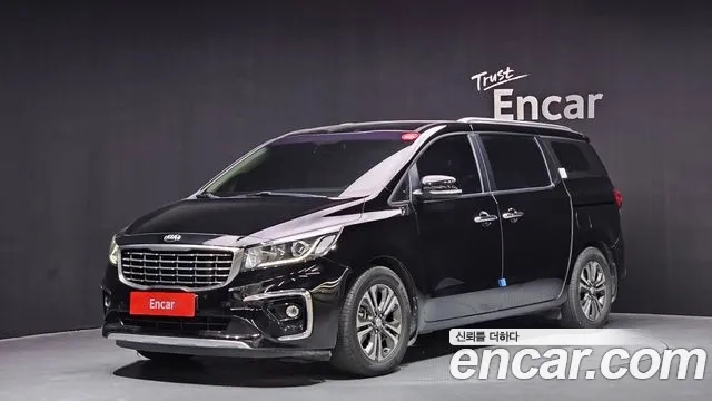 Kia The New Carnival 2018 Черный из Кореи