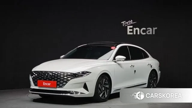 Hyundai The New Grandeur IG Hybrid 2022 Белый из Кореи