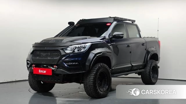 Ssangyong Rexton Sports 2019 Синий из Кореи