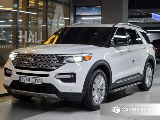Ford Explorer 6th Generation 2022 Белый из Кореи