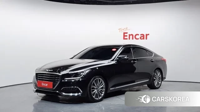 Genesis G80 2018 Черный из Кореи