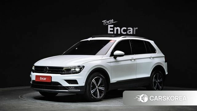 Volkswagen Tiguan second Generation 2019 Белый из Кореи