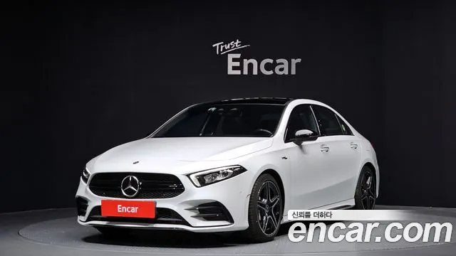 Mercedes-Benz A-Class W177 2023 Белый из Кореи