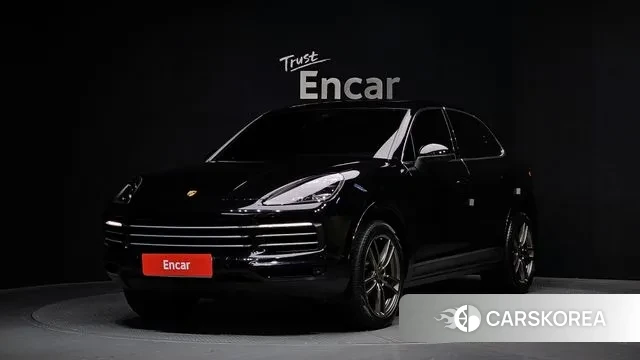 Porsche Cayenne (PO536) 2019 Черный из Кореи