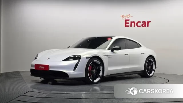 Porsche Taycan 2021 Белый из Кореи
