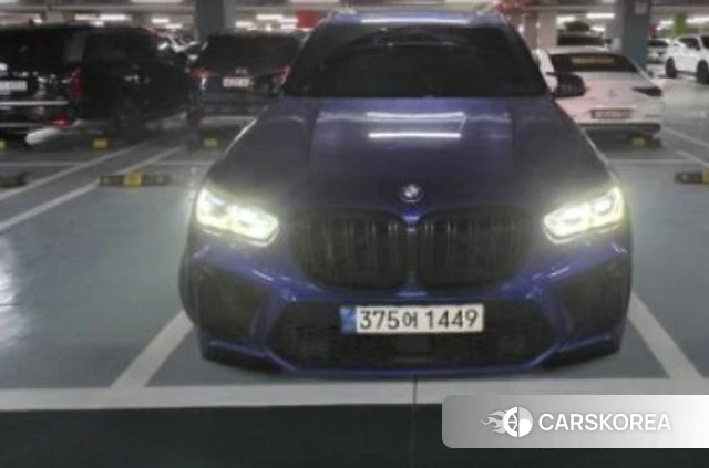 BMW X5M (G05) 2021 Синий из Кореи