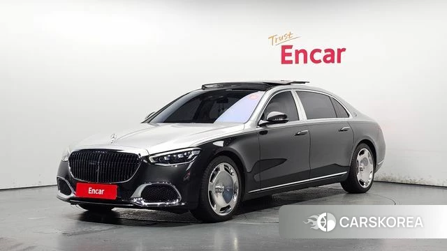 Mercedes-Benz S-Class W223 2023 Черный двухцветный из Кореи