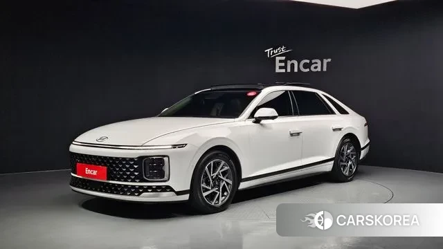 Hyundai Grandeur Hybrid (GN7) 2023 Белый из Кореи