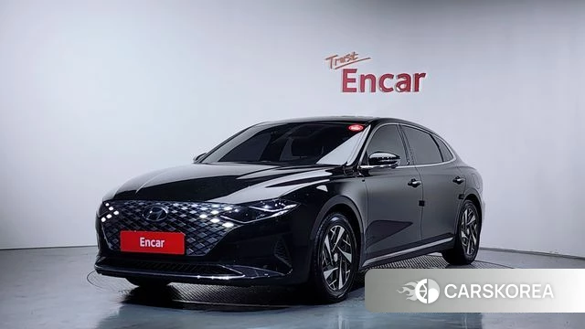 Hyundai The New Grandeur IG Hybrid 2022 Черный из Кореи