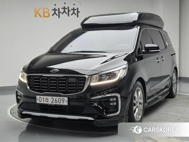 Kia The New Carnival 2019 Черный из Кореи