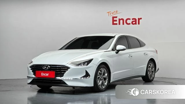 Hyundai Sonata (DN8) 2021 Белый из Кореи