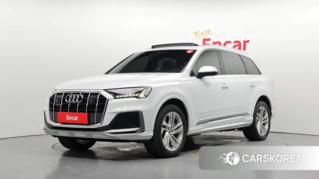 Audi Q7 (4M) 2020 Белый из Кореи