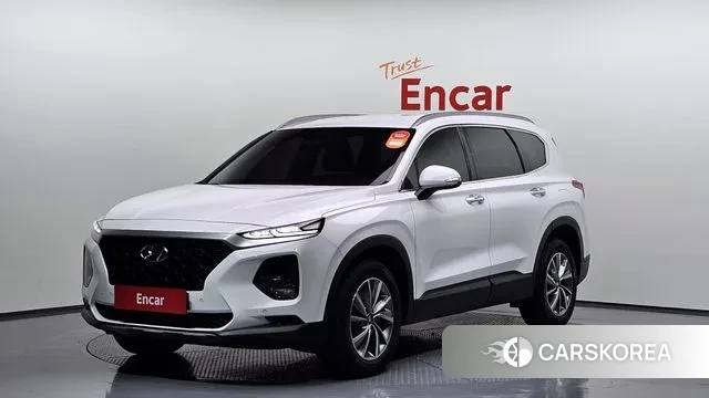 Hyundai Santa Fe TM 2019 Белый из Кореи