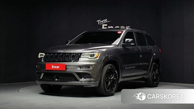 Jeep Grand Cherokee 2021 Серый из Кореи