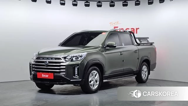 Ssangyong The New Rexton Sports Cannes 2021 Зеленый из Кореи