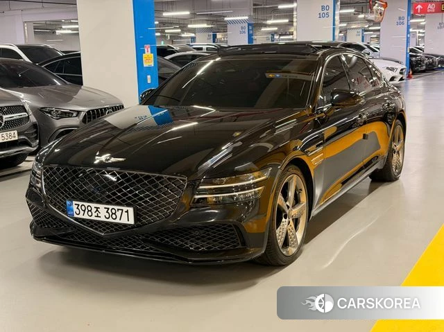 Genesis G80 (RG3) 2023 Черный из Кореи