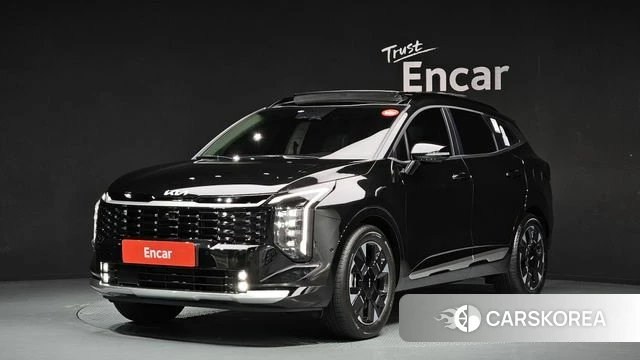 Kia The New Sportage 5th Generation Hybrid 2025 Черный из Кореи