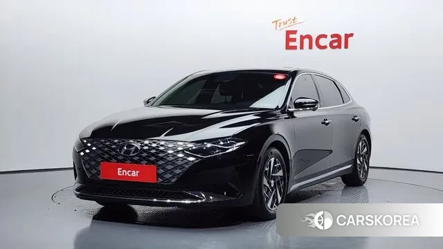 Hyundai The New Grandeur IG Hybrid 2020 Черный из Кореи