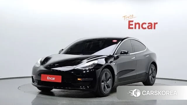 Tesla Model 3 2020 Черный из Кореи