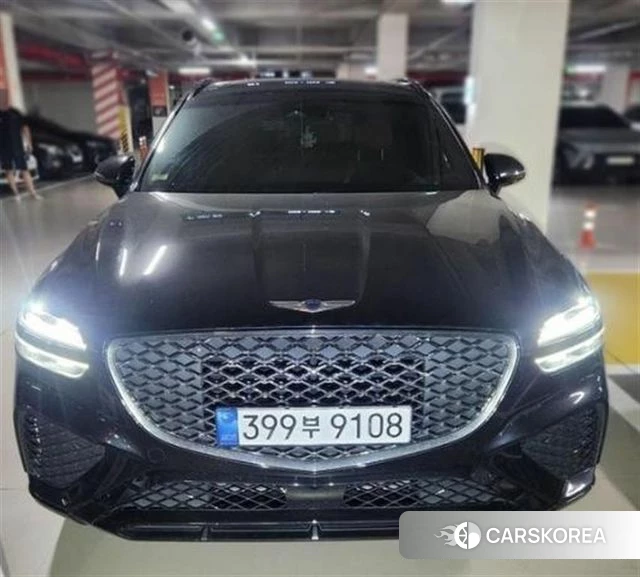 Genesis GV70 2022 Черный из Кореи