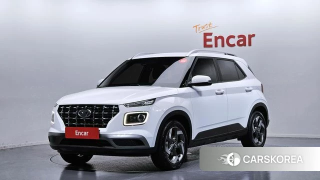 Hyundai Venue 2021 Белый из Кореи