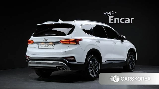 Hyundai Santa Fe TM 2020 Белый из Кореи