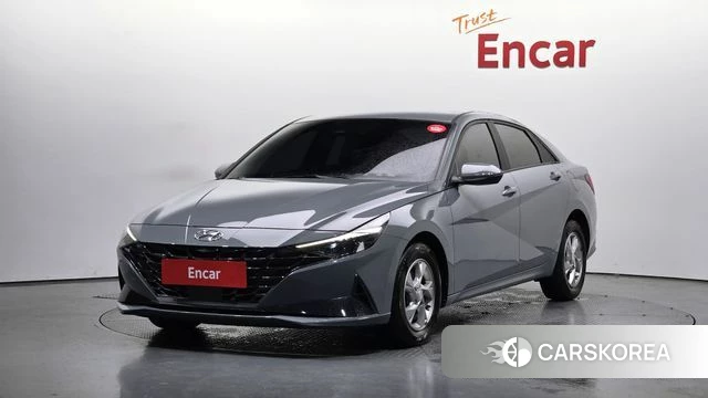 Hyundai Avante (CN7) 2021 Серый из Кореи