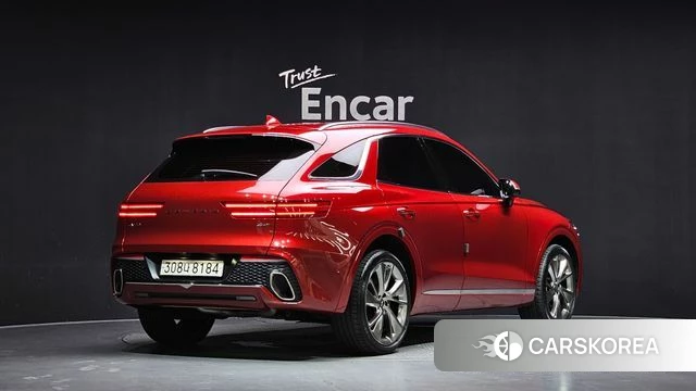 Genesis GV70 2022 Красный из Кореи
