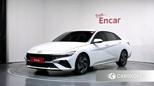 Hyundai The New Avante (CN7) 2025 Белый из Кореи