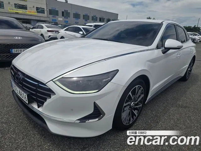 Hyundai Sonata Hybrid (DN8) 2020 Белый из Кореи