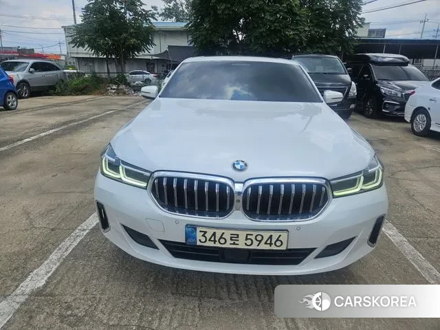 BMW 6 Series GT (G32) 2021 Белый из Кореи