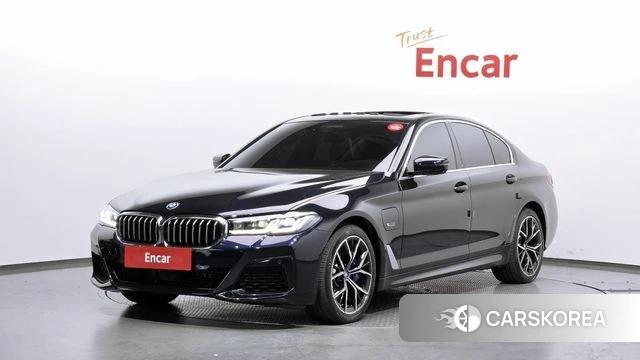 BMW 5 Series (G30) 2022 Синий из Кореи