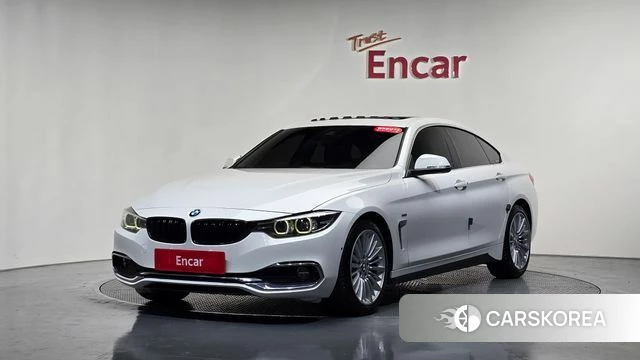BMW 4 Series (F32) 2018 Белый из Кореи