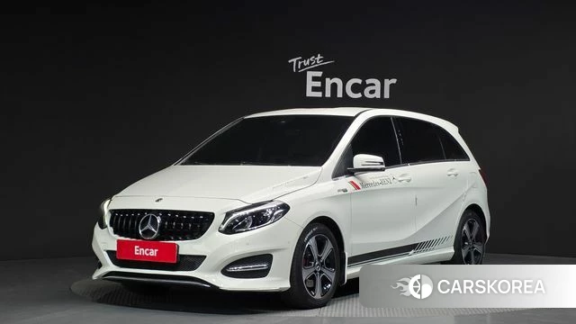 Mercedes-Benz B-Class W246 2018 Белый из Кореи