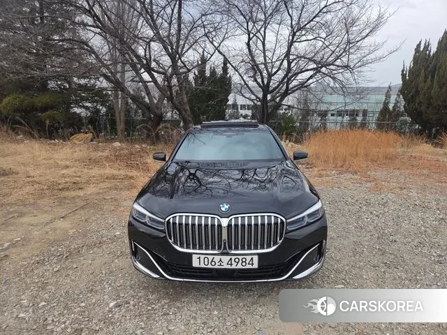 BMW 7 Series (G11) 2020 Черный из Кореи