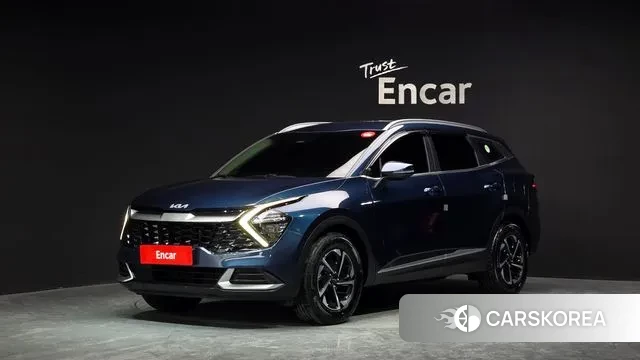 Kia Sportage 5th Generation Hybrid 2021 Синий из Кореи