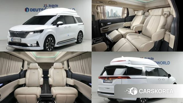 Kia Carnival 4th generation 2022 Белый из Кореи