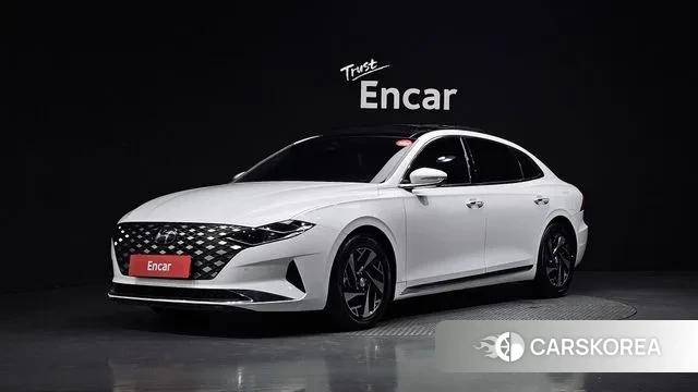 Hyundai The New Grandeur IG Hybrid 2020 Белый из Кореи