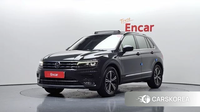 Volkswagen Tiguan second Generation 2020 Черный из Кореи
