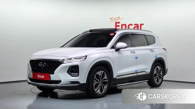 Hyundai Santa Fe TM 2018 Белый из Кореи