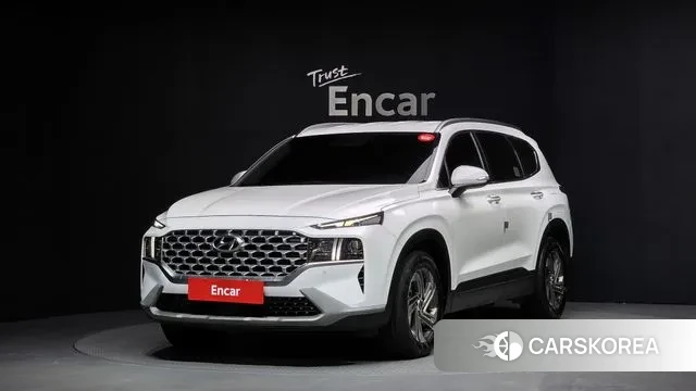 Hyundai The New Santa Fe 2021 Белый из Кореи